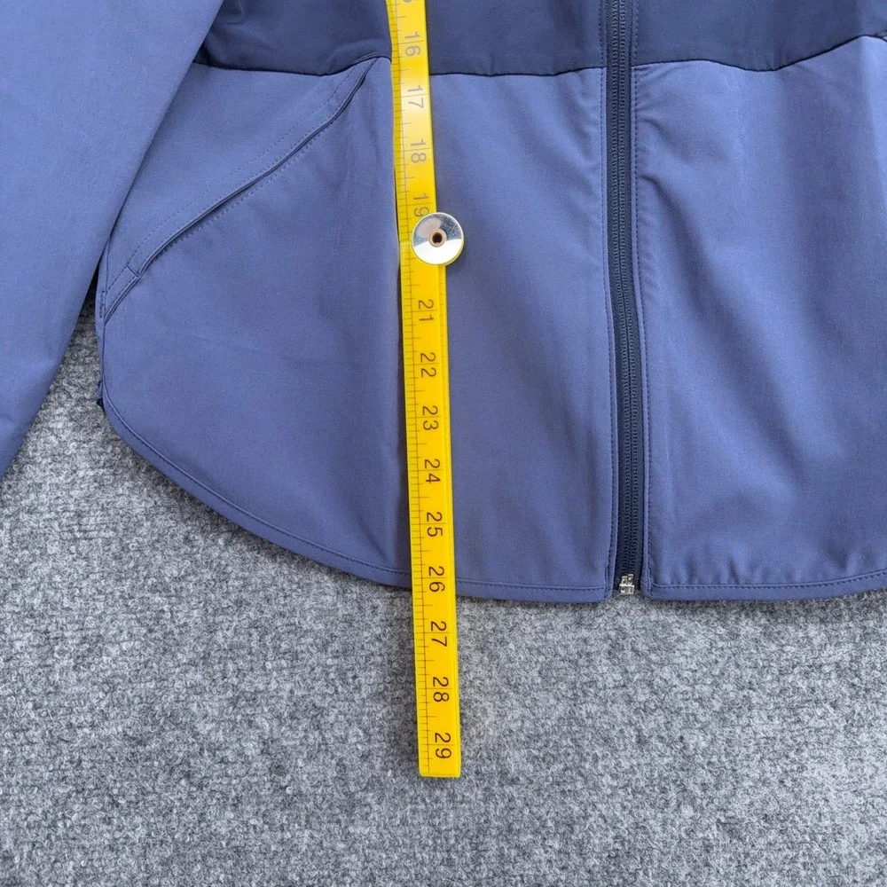 Under Armour UA Squad Warm-Up Jacket‎ Womens Medium Blue DBU Full Zip Hooded